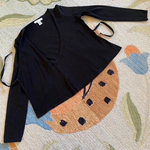 90s I Anthropologie I A Pleasant Surprise Is In Store For You I Faux Wrap Top - Picture 14 of 16